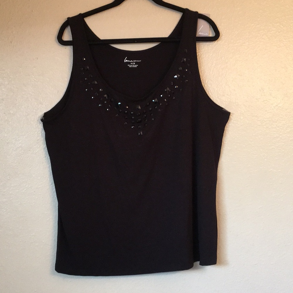 Lane Bryant Embellished Tank